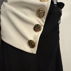 Black & White Romper 40$