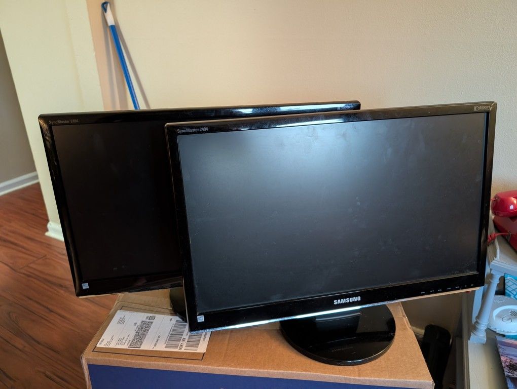 Two 1080p Samsung Monitors