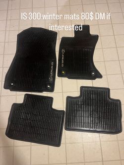 Lexus winner floor mats