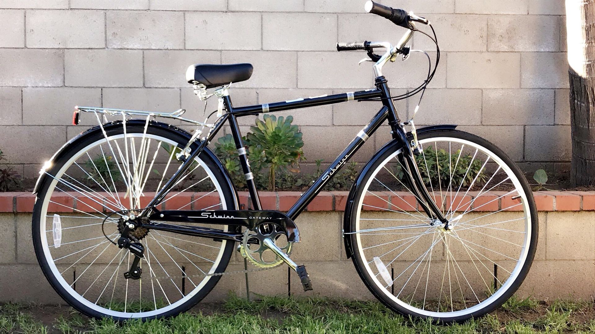 pink adult bike with basket