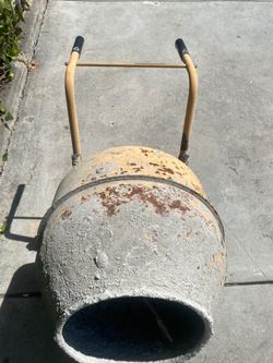 Cement mixer electric