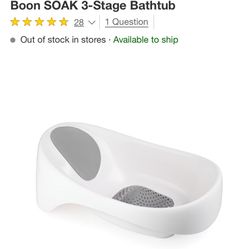BOON Baby Bath Tub