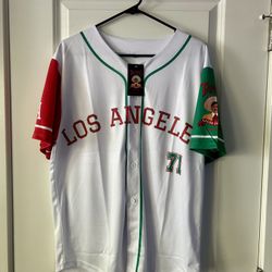 Tapatío Los Angeles Baseball Jersey (Size Medium)