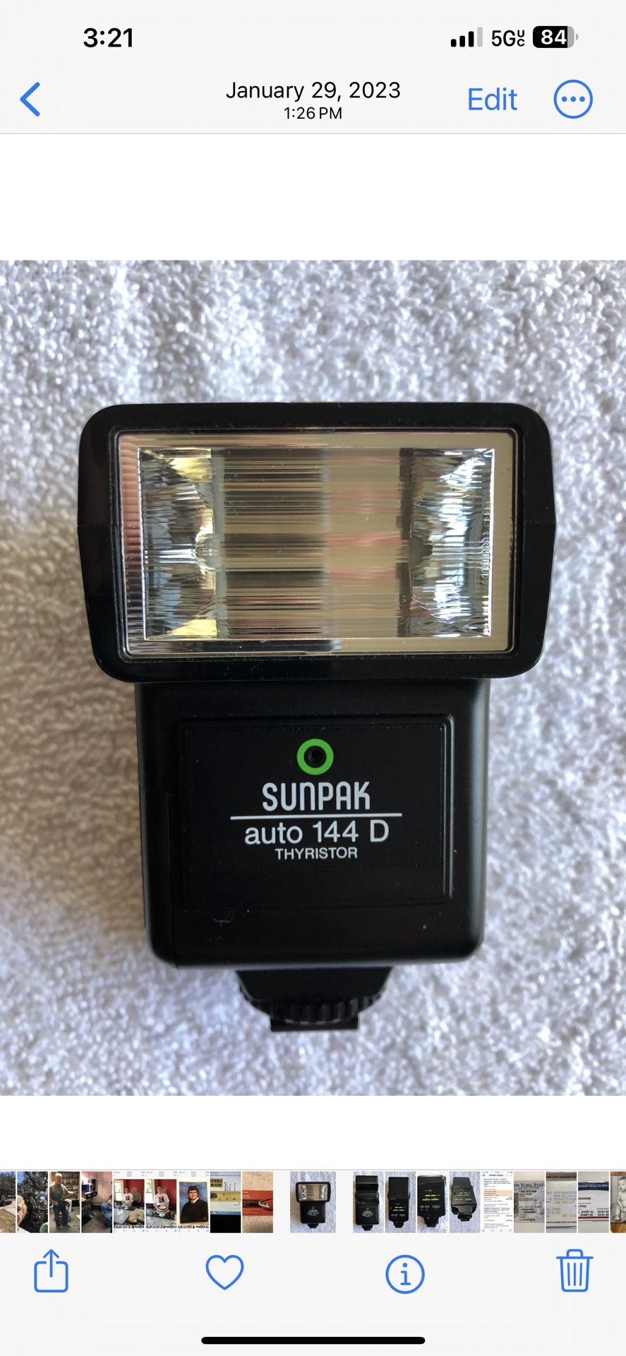 Sunpak Auto Bounce Flash