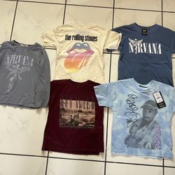 Kids Nirvana & Others T-shirt Size 6 ($20 For All 5)
