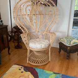 New Ratan Peacock Chair Never Used