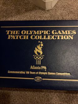 1996 Atlanta Olympics Patch Collection Book