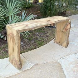 Handcrafted Console Table 