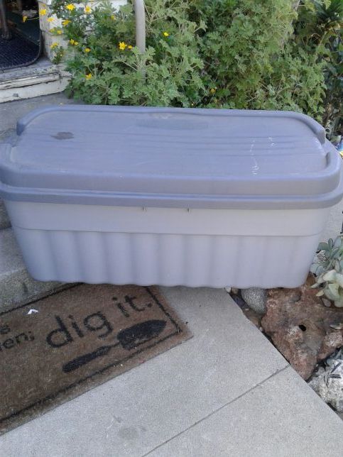 54 gallon storage container