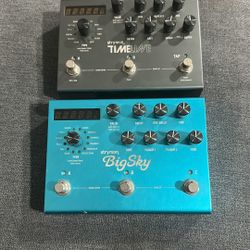 Strymon Big sky 1st Gen Reverb Pedal And Timeline Delay