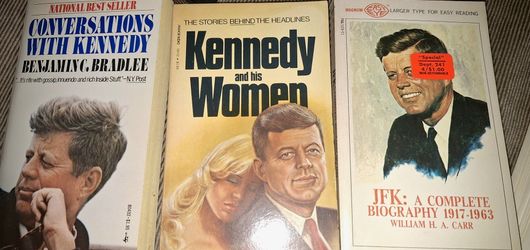 3 JFK books