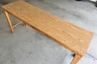 2 Solid Wood tables