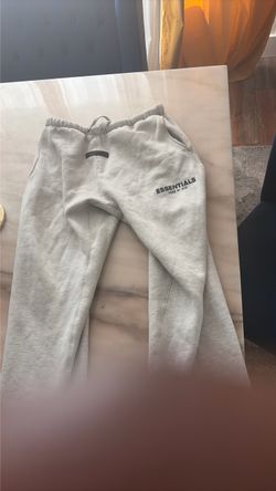 Light Oatmeal essential pants size large