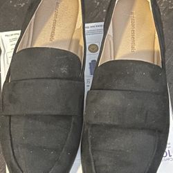 Black Loafers Sz 7.5