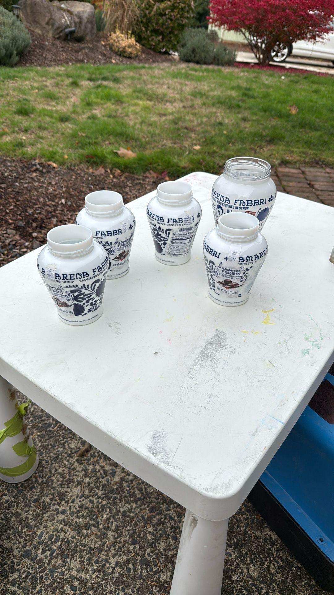 Glass wear set from Italy