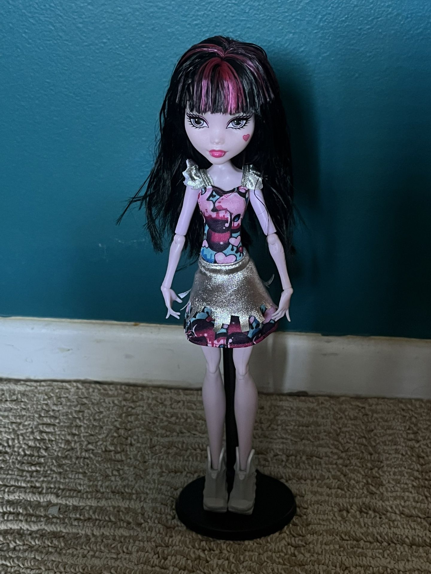Monster High Vampire Heart Dress Doll