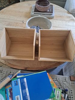 wood target Basket