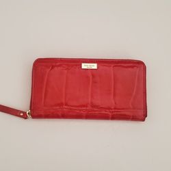 Kate Spade Crocodile Embossed Knightsbridge Wallet