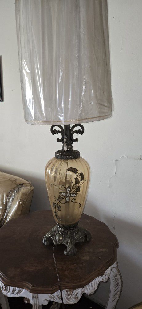Original Ef And Ef Vintage  Lamp 1971