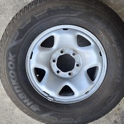 Wheels And Tires 245/75/16 109s 6 LUG 2018 Tundra Rims