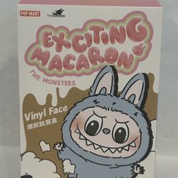 Authentic Exciting Macaron Labubu The Monsters Blind Box