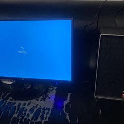 Hp Monitor and computer used liked new