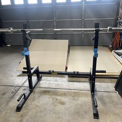 Squat rack / Bench Press - New