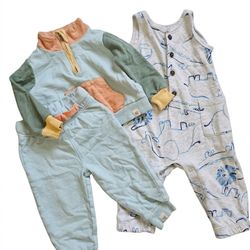 Two-Piece Set(1) & Lion Romper(1) sz 6M