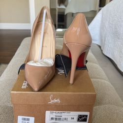 Christian Louboutin Pigalle Follies Nude 38