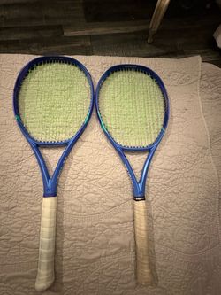 Two yonex ezone 8th gen raquets