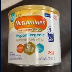 Nutramigen Formula 8oz cans sell or tarde for Enfamil 12oz cans