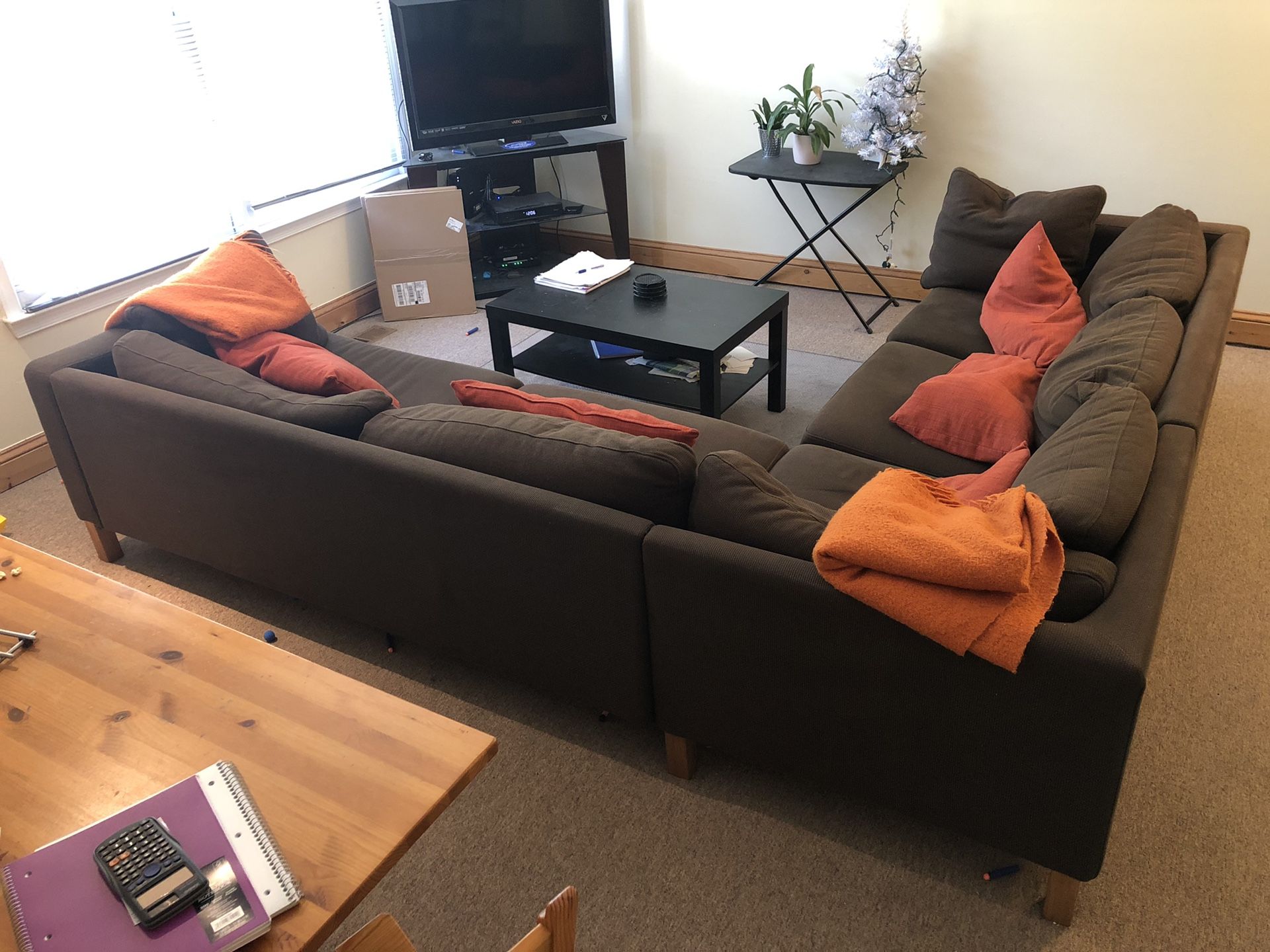 Karlstad IKEA Sectional Sofa Couch (used, in good condition)