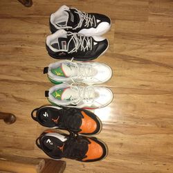 Michael Jordans Shoes , 3 pairs