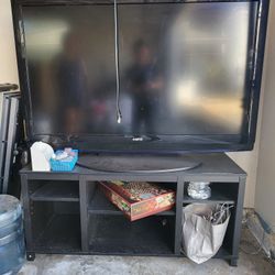 50" Sanyo TV and Stand FREE