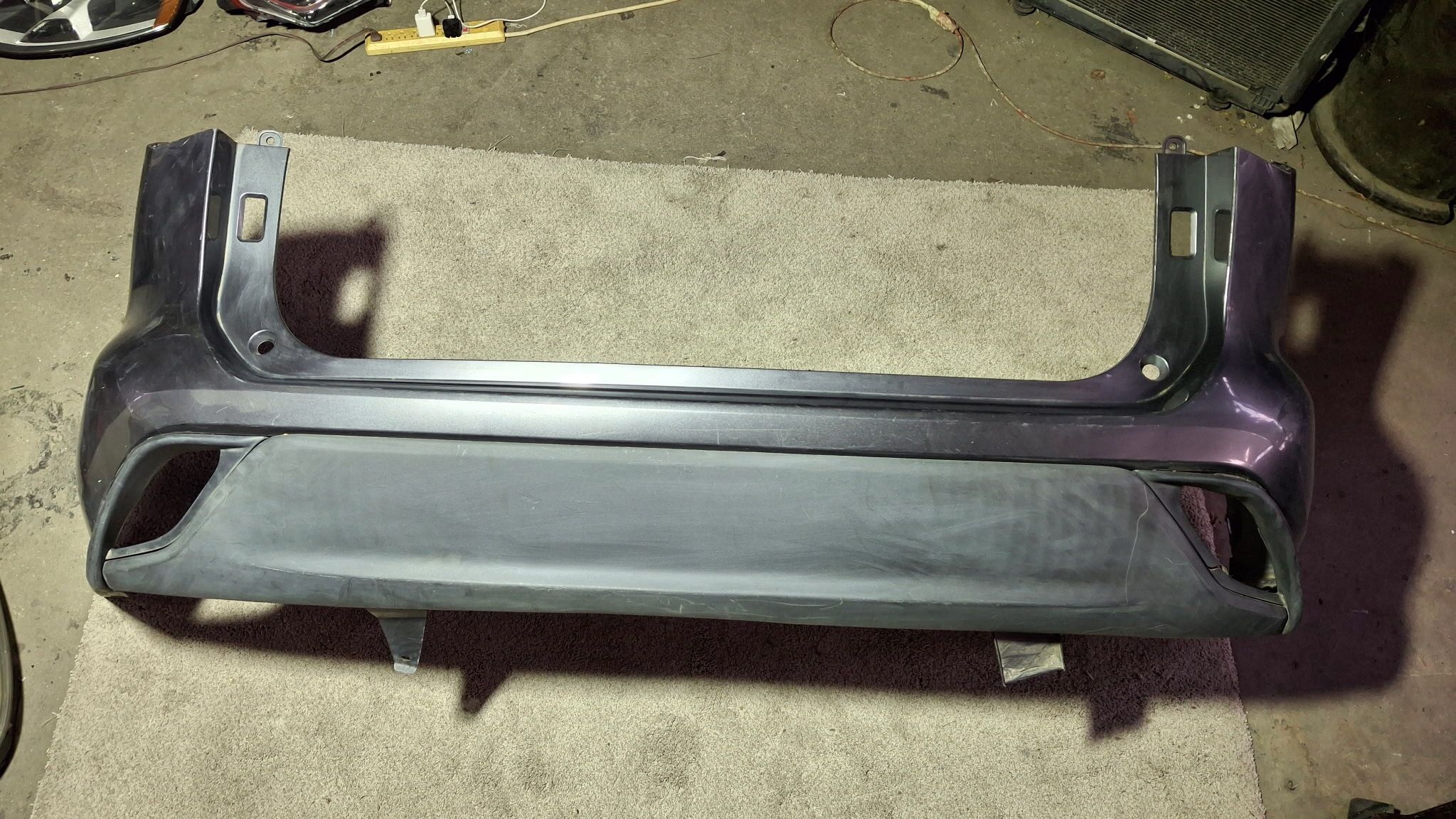 2020 2021 2022 2023 Toyota Highlander Rear Bumper