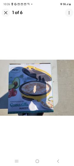 Shipping Available Brand-New In Box Parini Non-Stick Electric Quesadilla Maker Won't Take Lower Offers