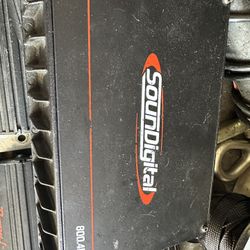 Sound Digital Amplifier 4 Ch 