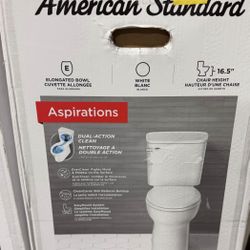 Toilet American Standard Aspirations Elongated