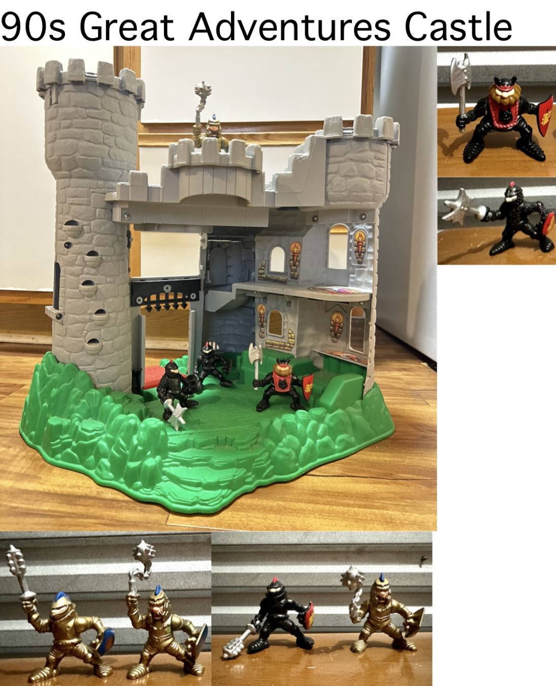 Vintage Fisher Price 1990s Great Adventures Castle
