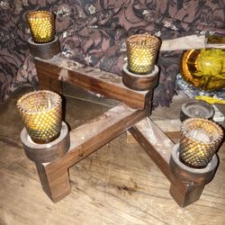 Super Cool, Amazing Candle Holder Candleholder Hippie Groovy Home Decor