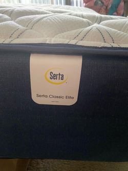 Queen size Serta mattress