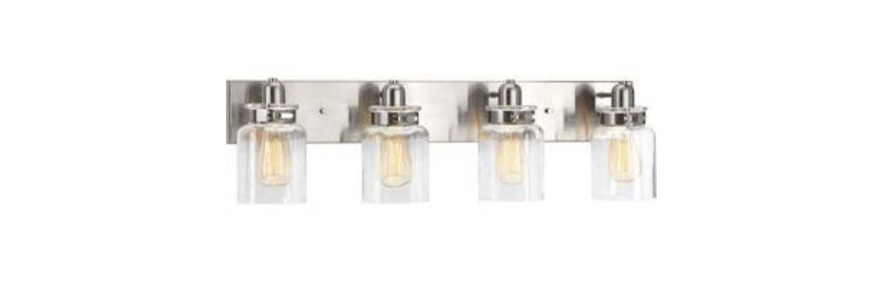 PROGRESS LIGHTING P300048 009 Calhoun Four Light Bath/Vanity Brand: Progress Lighting Model: (contact info removed)89