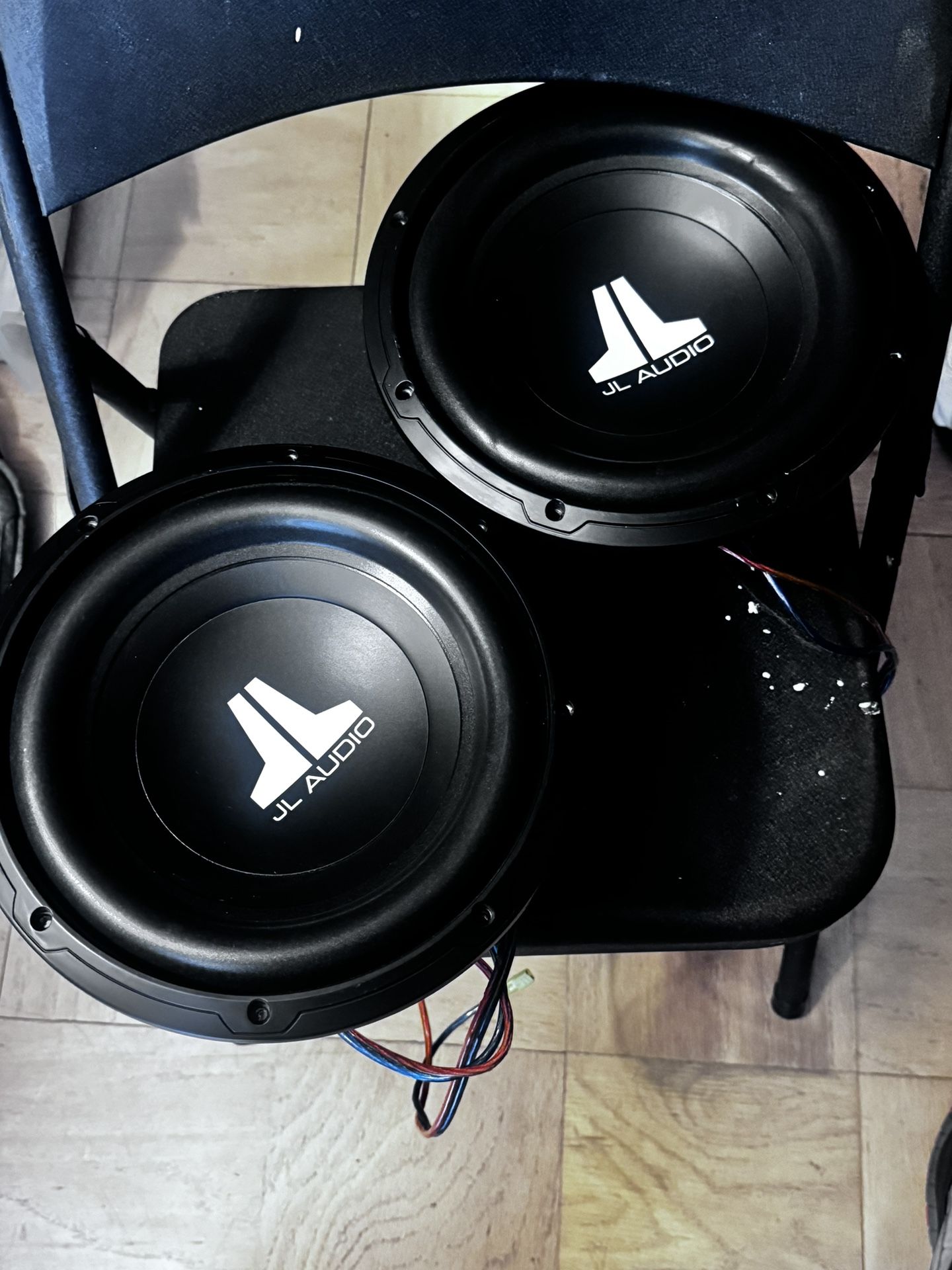 2 JL Audio 10” subwoofers-no box