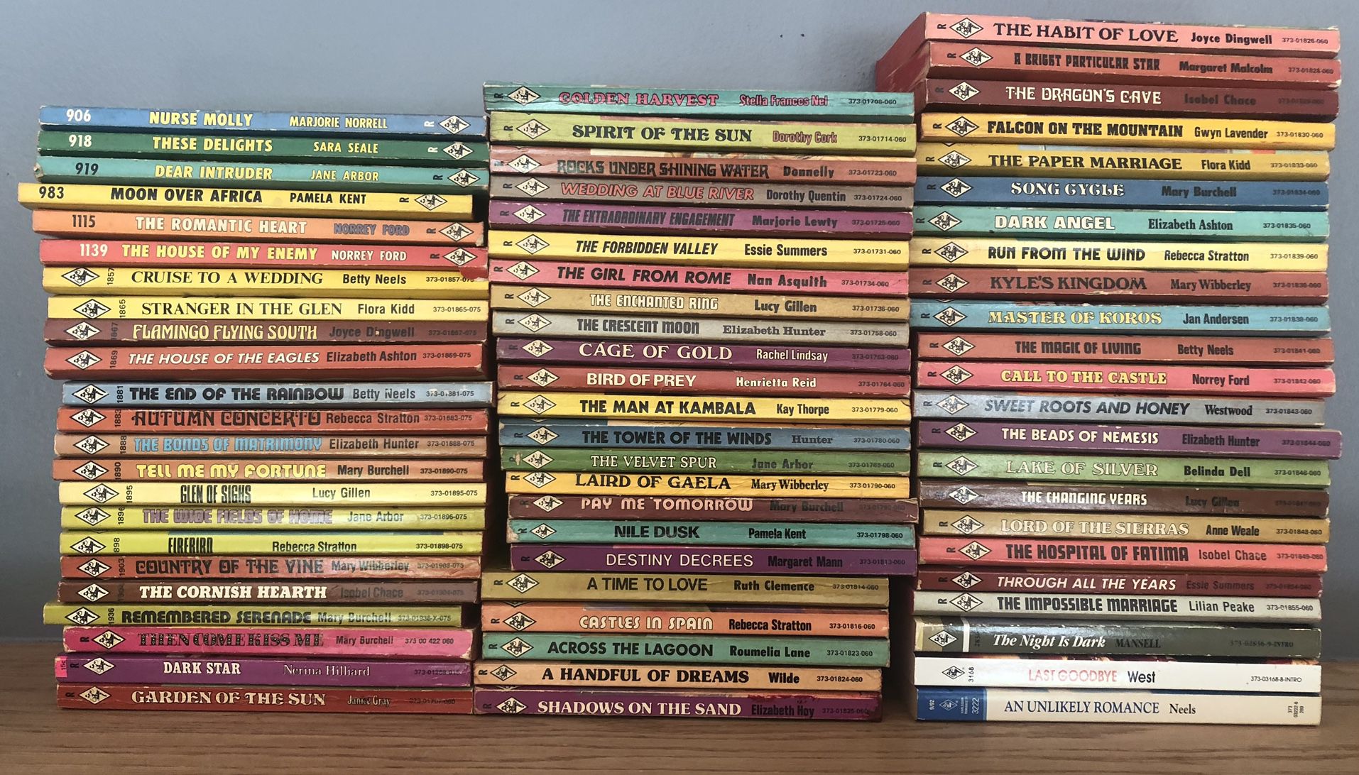 69 Vintage Harlequin Romance Books (1960’s And Up)