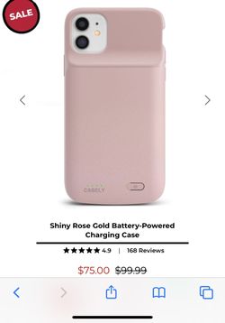Brand New Rose Gold charging case 2.0,