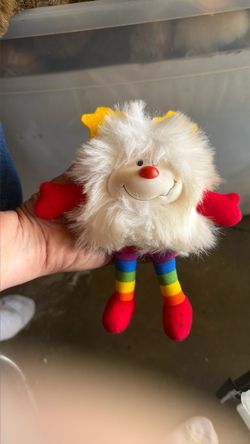 vintage 1983 Hallmark / Mattel Rainbow Brite "Twink" White Sprite plush toy