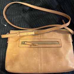 Leather -Margot Crossbody Distressed 