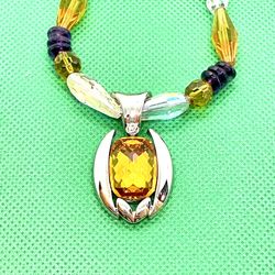 Crystal Statement Necklace