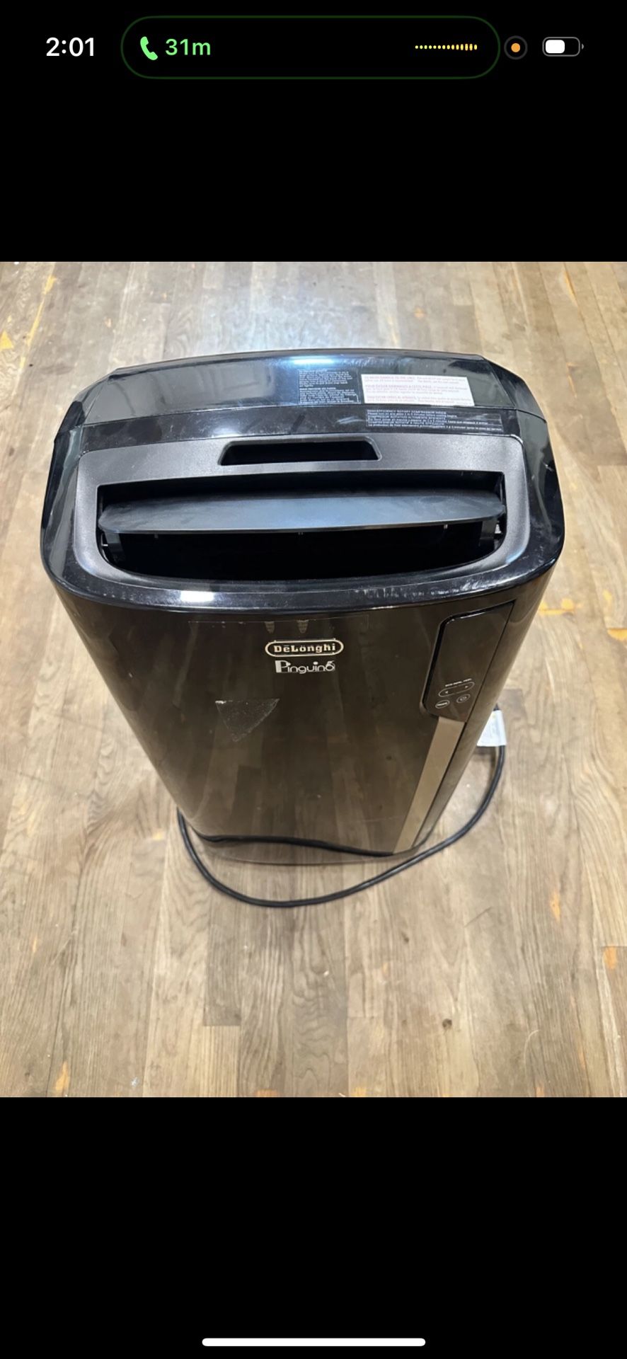 DeLonghi Pinguino Portable Ac 14000BTU