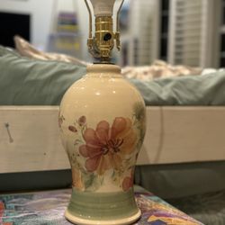 Patton Stone Ware Table Lamp handmade Costa Masa  California | 14” tall | working! | Used Condition | Does not come with original packaging   Many ite